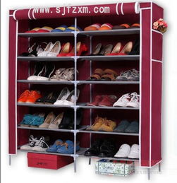 簡(jiǎn)約生活，有序收納——廠家直銷慶諾多功能3層組裝鞋架